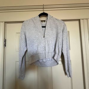 Garage Cropped Zippy Hoodie